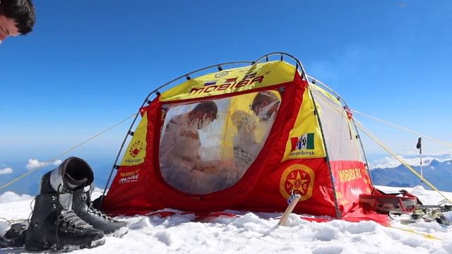 Mobiba Is A Mobile Sauna At The Top Of Europe. Video From Shibargan!