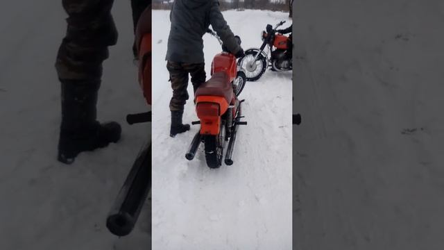 Иж Юпитер 5. Зимние покатушки!