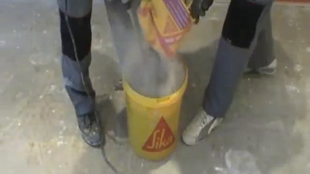 Masa Za Izravnavanje (nivelisanje) Podloge - Sika Level 100.wmv