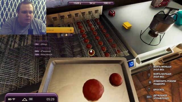 Пончики из фритюра  Cooking Simulator: CakesCookies 54