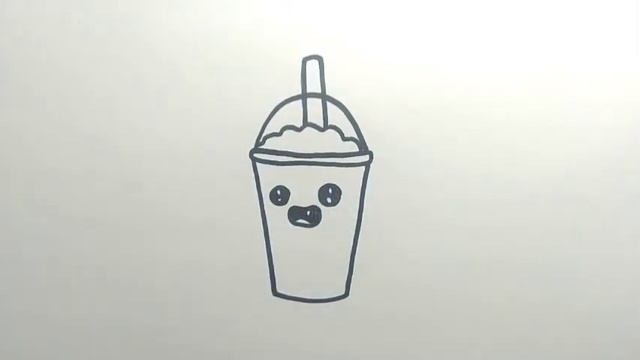 Как нарисовать милый напиток