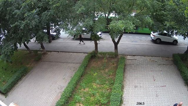 Пример видео с камеры видеонаблюдения Hikvision DS-2CD2063G0-I