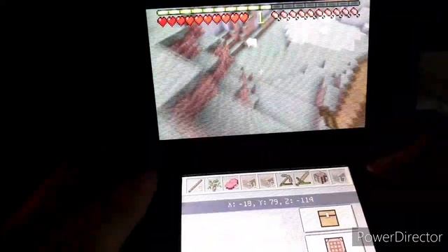 Minecraft(New Nintendo 3DS Edition) Gameplay