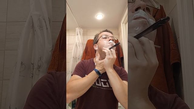 Бритье шведским фреймбэком (начала 20 века) A.J.Hellberg