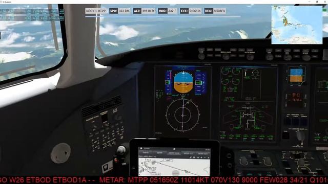 MDCY Samaná El Catey - MTPP Port Au Prince  IVAO DO EXECUTIVE TOUR LEG19  X-Plane 11