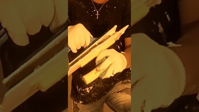 самое простое нанесение декоративной штукатурки 2 эпизод #ремонт