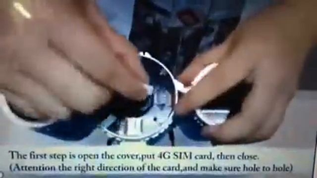 Как установить 4G SIM карту в уличную автономную видеокамеру DE-WAS-S001-4G