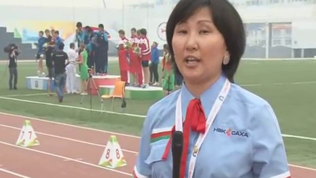 Дети Азии легкая атлетика