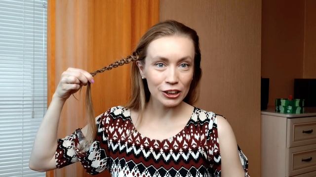РОМАНТИЧНАЯ УКЛАДКА НА ДЛИННЫЕ ВОЛОСЫ. ПЛЕТЕНИЕ В ВИДЕ ЗИГЗАГА.