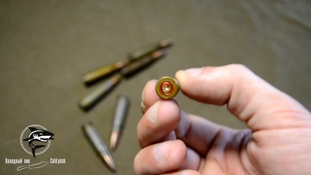 Обзор макета боевого патрона 7.62х39. Изъятие пули. cold-peak.ru