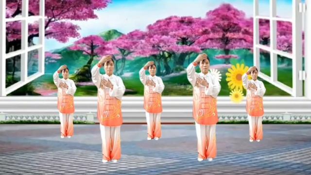 健身气功《马王堆导引术》 通经络 活气血  提高免疫力【太极牡丹】