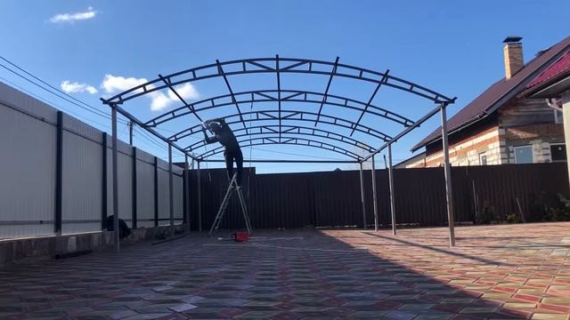 ССМОТРЕТЬ ВСЕМ )))               НАВЕС 6х8 ЗА ПАРУ ДНЕЙ ?