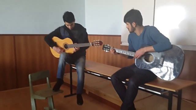 Fəhmin & Asim - Cover (Чёрные глаза,Bu şehir Girdap Gülüm)