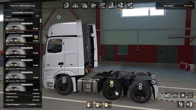 Euro Truck Simulator 2 ?Mercedes-Benz Actros MP5 2019[ETS2mod 1.37]?(ภาษาไทย)
