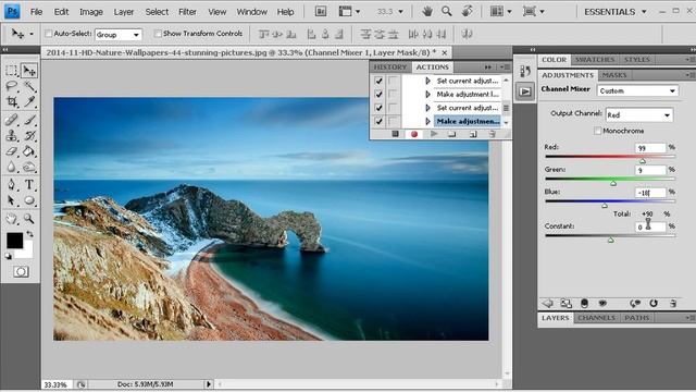 Photoshop Tutorial | Sharpness And Clarity Action
