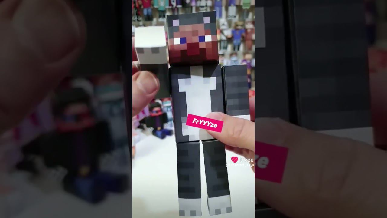 FrYYYze Фриз 3D-игрушка Майнкрафт #minecraft #майнкрафт #фризз #FrYYYze