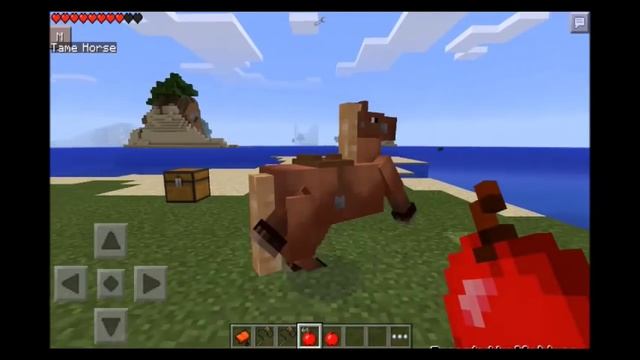 Minecraft pe моды - лошади