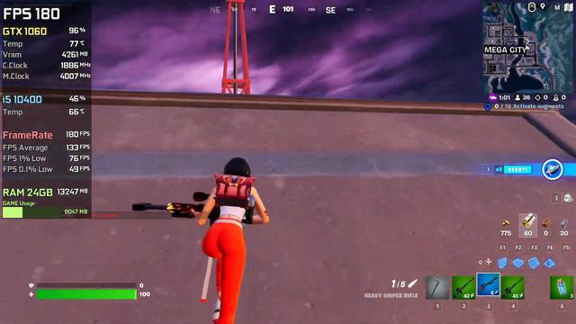 GTX 1060 | Fortnite - Chapter 4 \ S2 - 4K, 1440p, 1080p - Lumen, Epic, High, Medium, Low