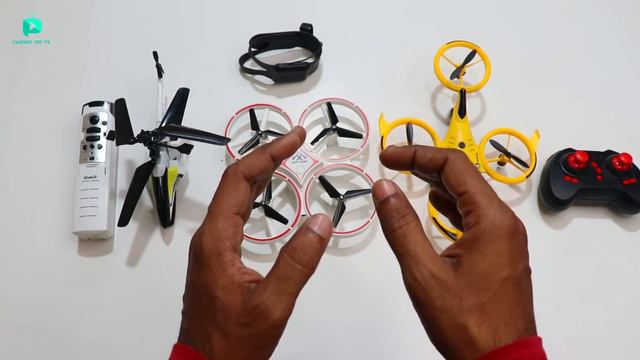 RC M.I Hover Motion Intelligence Helicopter Unboxing & Testing - Chatpat Toy Tv