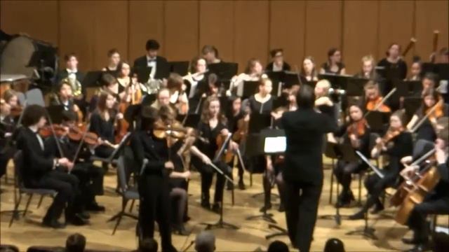 Artur DSA Concerto Competition Prokofiev Violin Concerto No. 2 Mvt. 1