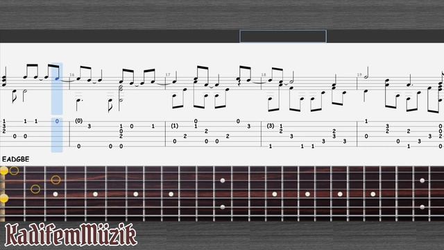 Serebro Easy Fingerstyle Guitar Tutorial Tabs