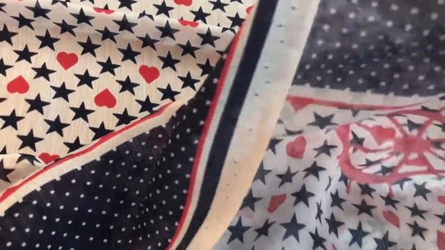 Шёлк с хлопком GUCCI Art KEY00001