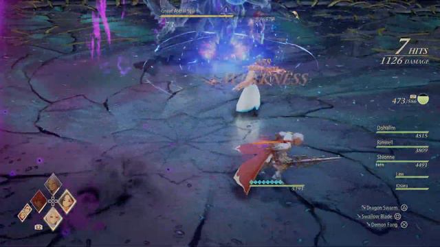 Great Astral Spirit Hard Difficulty - Tales Of Arise 4K 60FPS PS5
