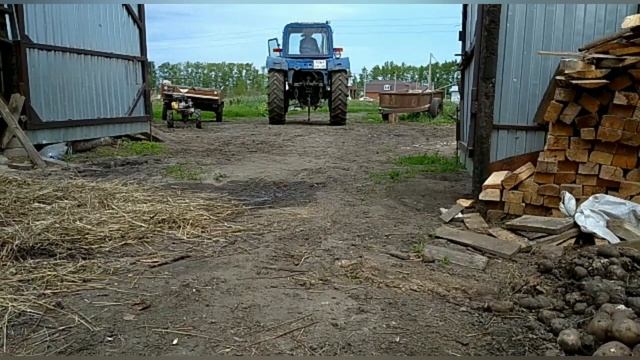 ПЕРВЫЙ ТЕСТ РОТОРНОЙ КОСИЛКИ ВИРАКС 1,65. 2020 ГОД ВЫПУСКА