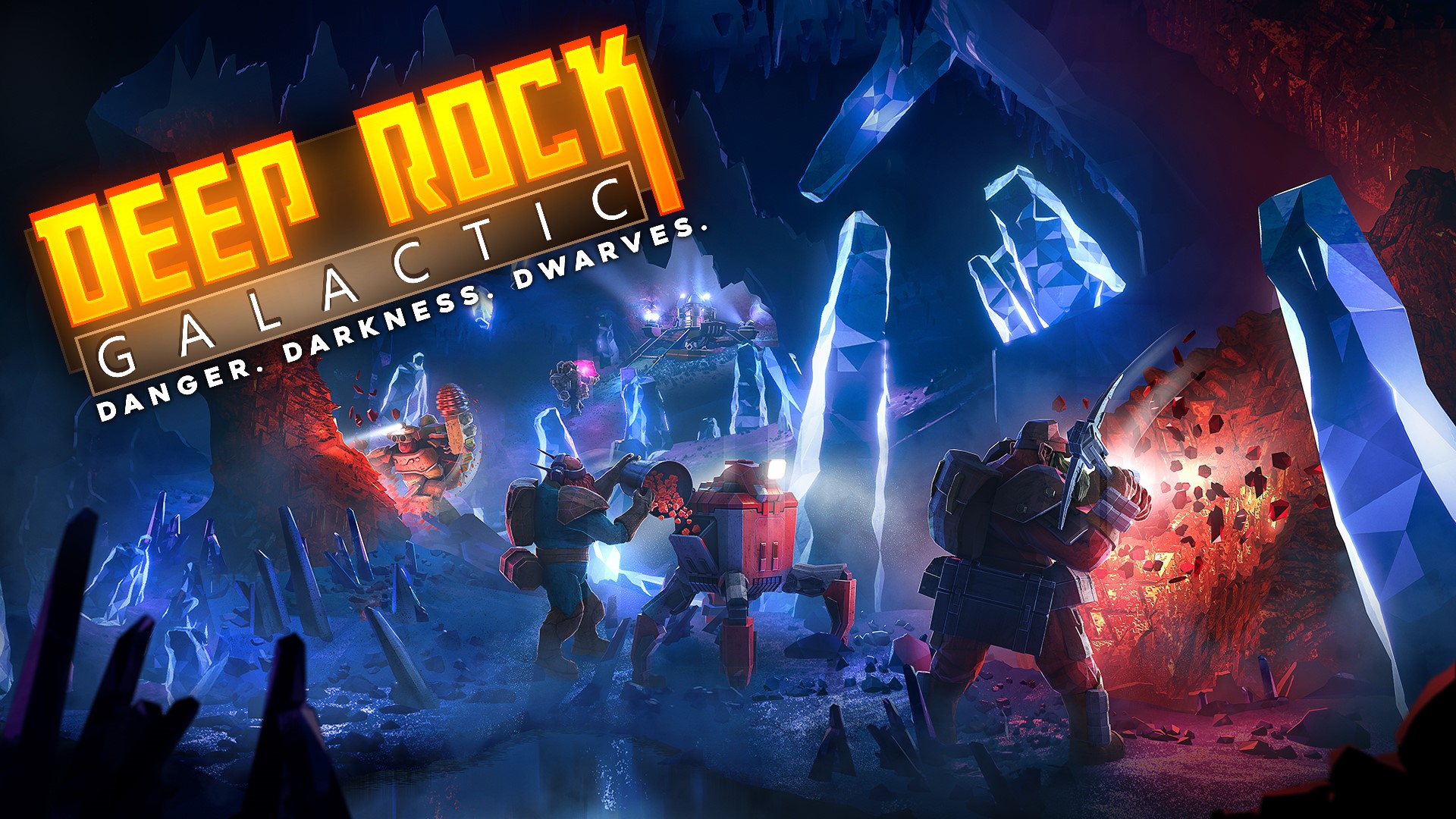 Опасность. Темнота. Гномы. Deep Rock Galactic Stream-I 06.02