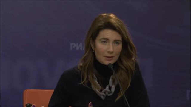 Выступление Дарьи Лисиченко на пресс-конференции 18 марта 2014 г.