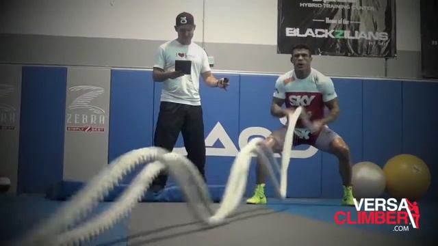 Кардиотренировка Витор Белфорта на тренажере Versa Climber