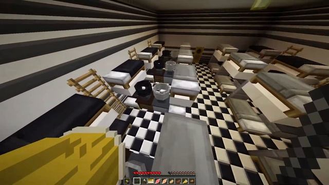 прохождение хоррор карты SCP лаборатория в майнкрафт 1 часть