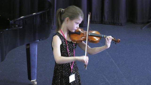 Children's Concert 3, Robson Fisher, Bryanston Suzuki 2018, Monday 20 August - B18R1