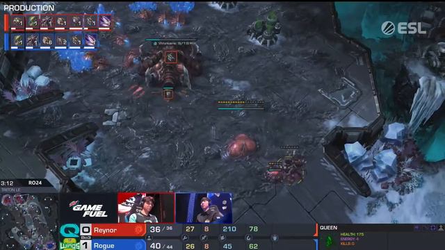 StarCraft II 2021 - Reynor Vs. Rogue - IEM Katowice 2020
