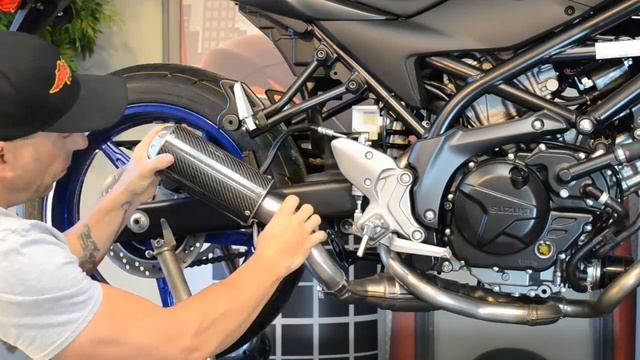 Suzuki SV650 MGP Exhaust Install