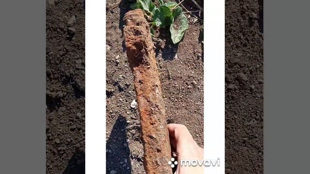 Первый коп металла на камеру