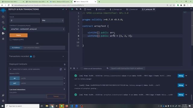 Blockchain Class 2565-2: Lottery Part 1