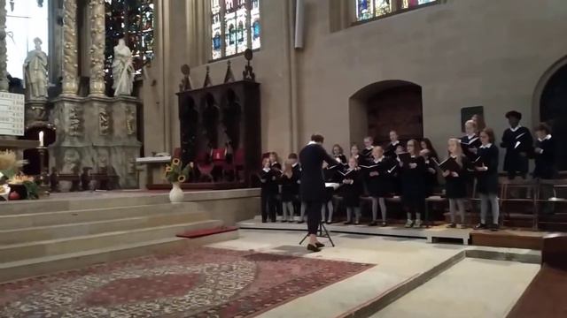 Эрфурт Германия. Детский хор