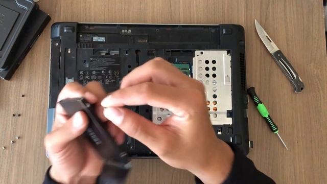 Hp Probook 4540sdizüstü bilgisayara SSD NASIL TAKILIR.