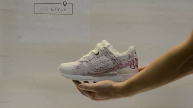 ASICS SAKURA КОЖАНЫЕ БЕЛО-РОЗОВЫЕ (36-39)