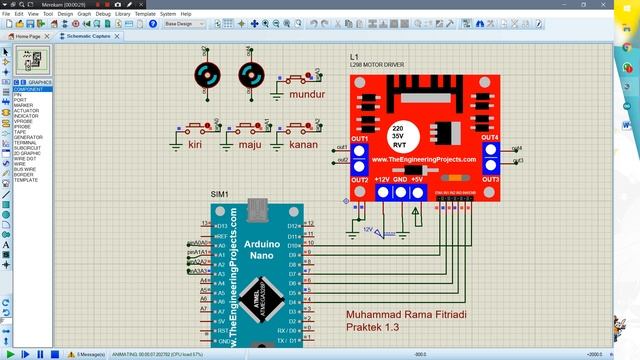 Praktek 1.3 (Sistem Mikroprosesor)