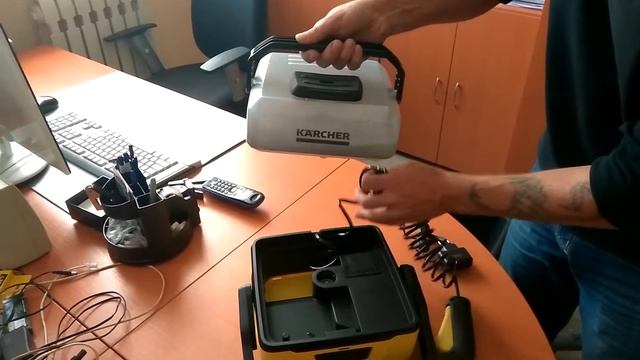Новинка от KARCHER!!! Портативная мойка OC3.New From KARCHER!!! Portable Washing OC3.