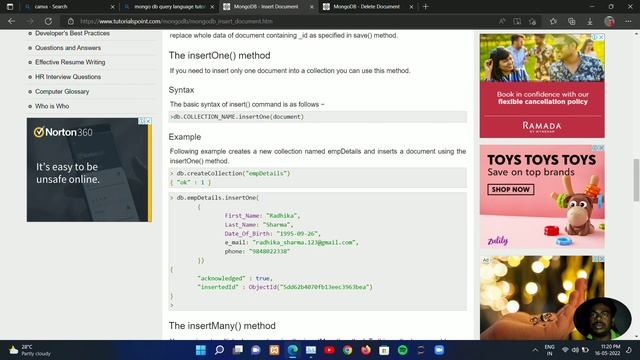 Mongo DB Query Language
