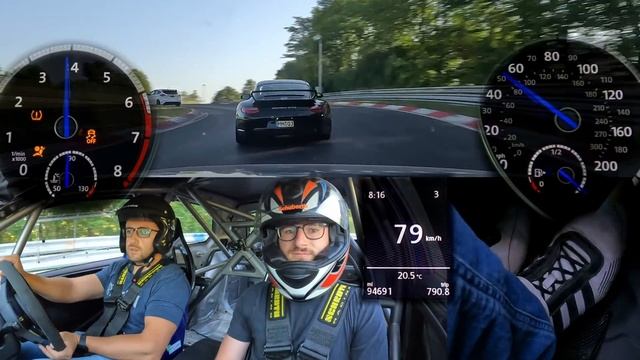Pushing 502hp VW Golf R Over Its Limit! // Nürburgring