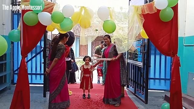 Welcome Back To School Celebration 2023-24 Held At The Apple Montessori , Channapatna - 562160