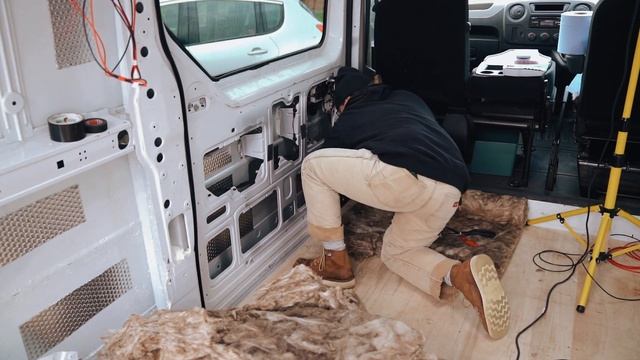 Time To Insulate The Van Doors | Offgrid Van Conversion | Nissan NV400