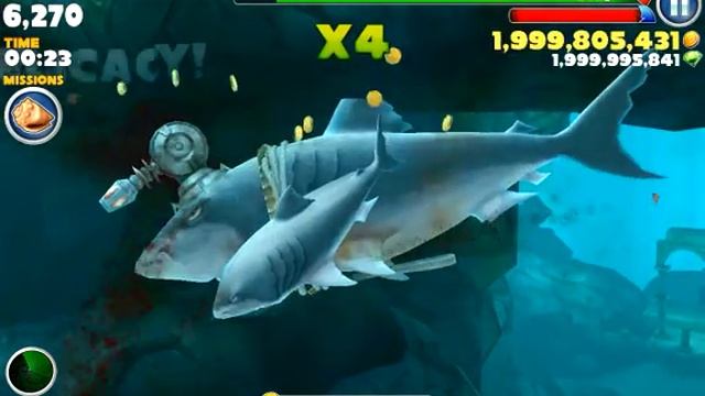 Update Hungry Shark Evo Baby Mega+Guns Demo
