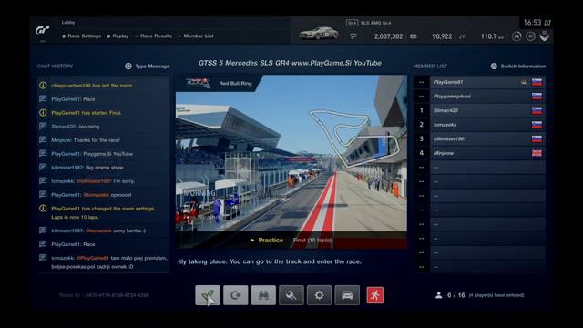 GTSS 5 Mercedes SLS GR4 CUP Test  Www.Playgame.si