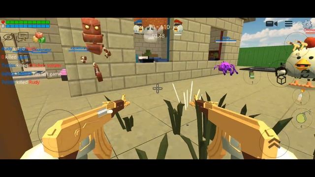 ?Что?? Майнкрафт Куры против Курей Чикен гана????| Чикен ган| Хаги ваги чикен ган.