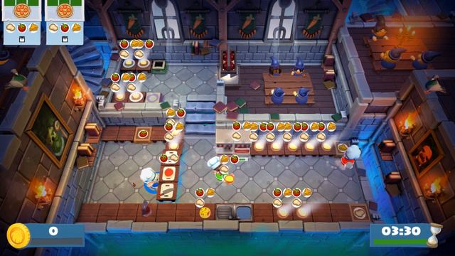 пробую себя в роли повара в Overcooked! 2